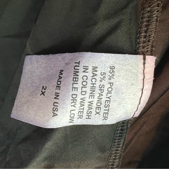 Citi Life Blouse Metallic Black Bling Size 2X - Picture 6 of 6